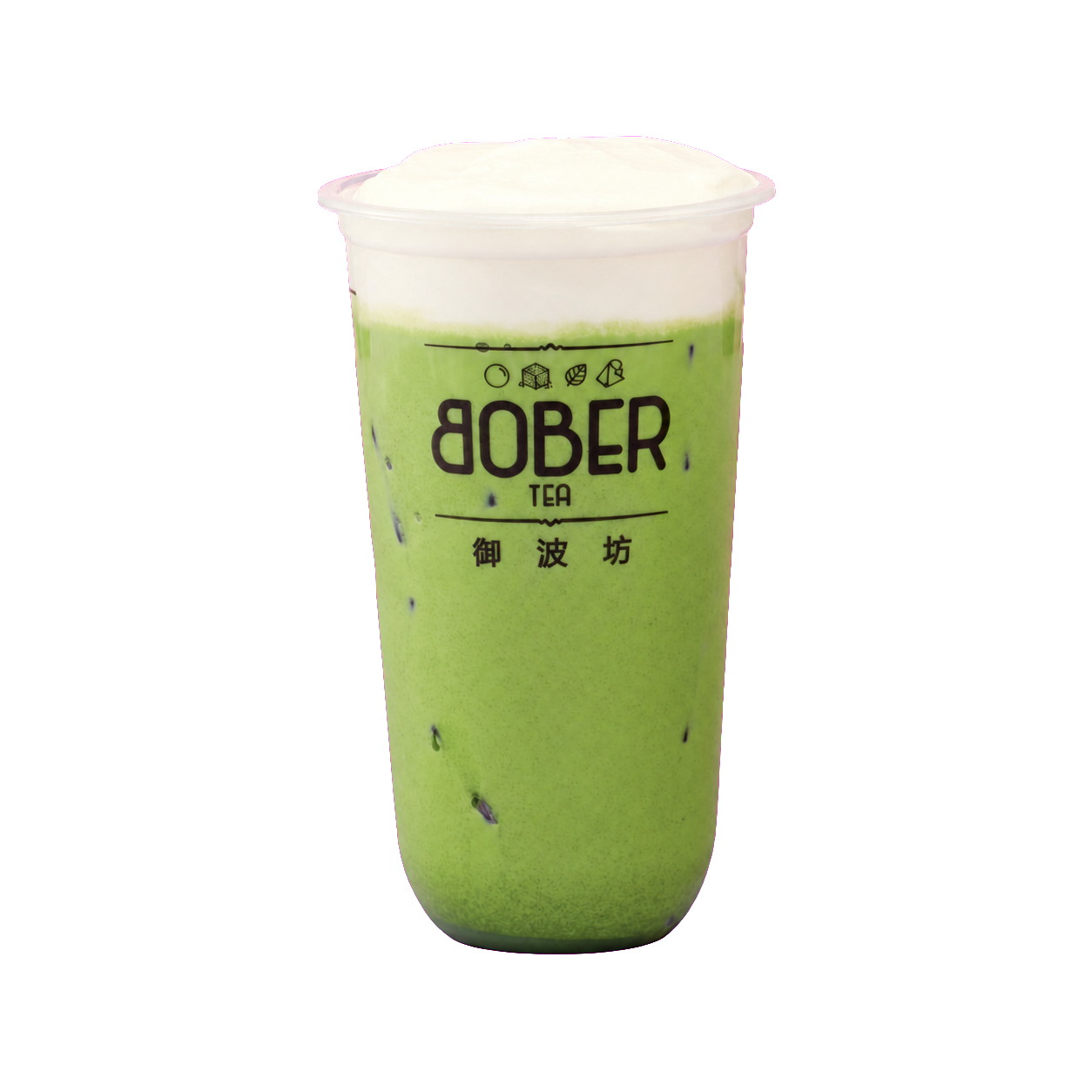 Bober Tea UJI Matcha Chizu Latte