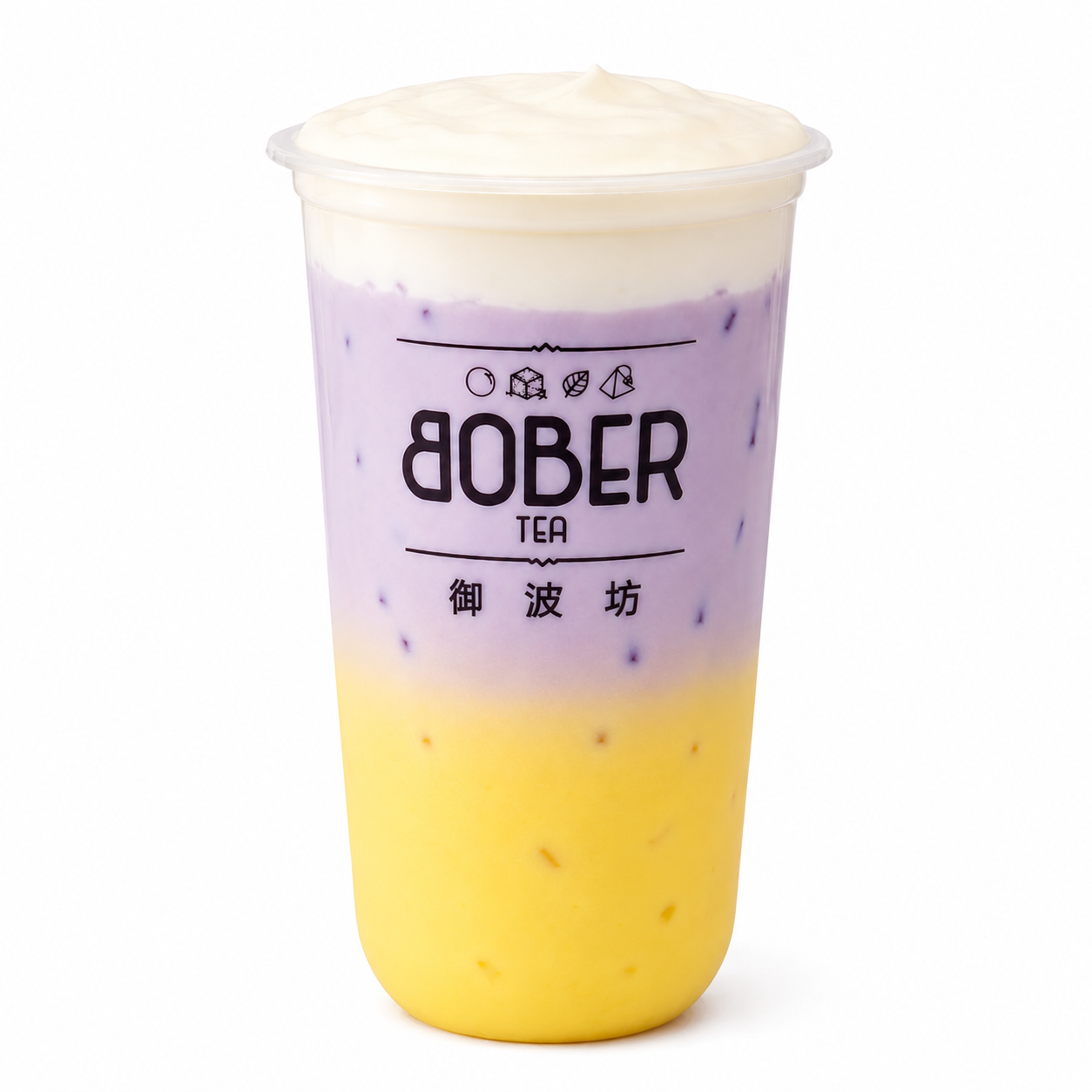 Bober Tea Banana Taro Latte